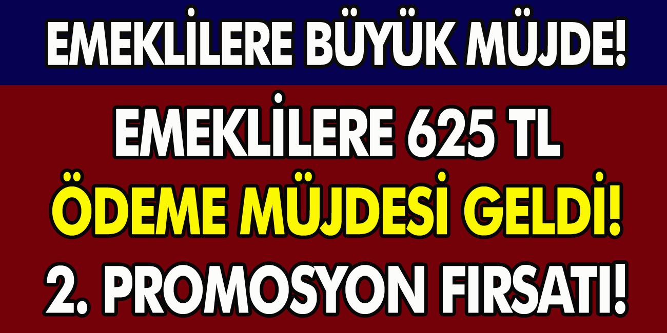 Emekliler Yıllardır Bekliyordu! 625 TL Maddi Destek Verilecek… Şartlar ve Detaylar Belli Oldu!