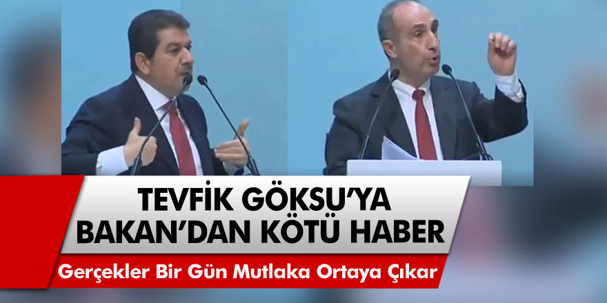 Bakan Adil Karaismailoğlu'ndan Tevfik Göksu'ya kötü haber! Gerçekler Bir Gün Mutlaka Ortaya Çıkar