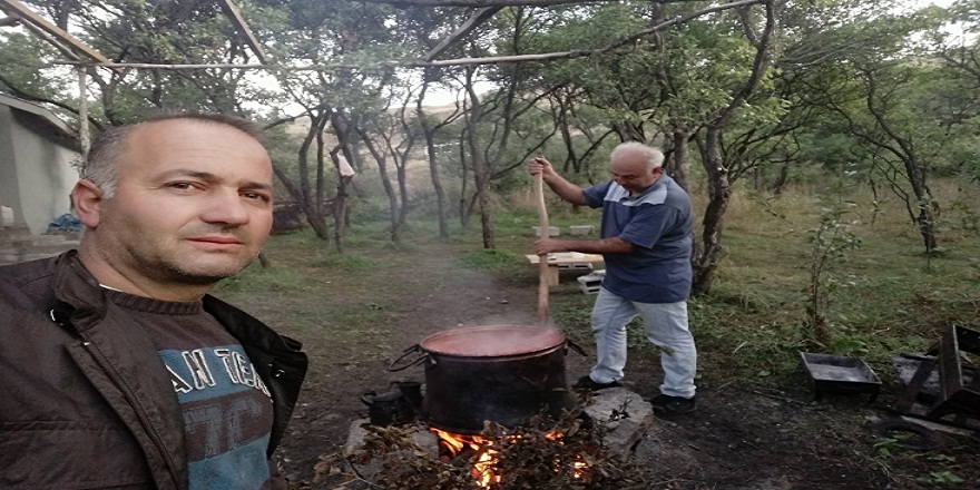 Öncül köyünde yıllardır dededen-babadan kalma yöntemlerle pelverde üretimi yapılıyor!