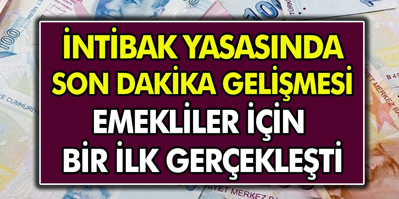 İntibak Yasasında Son Dakika! Emekliler için bir ilk gelişti! İntibak düzenlemesi Tayyip Erdoğan ile görüşülüyor! İntibak Yasasında Son Durum…