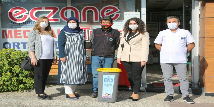 Eskişehir'de  atık ilaçlar çöpe gitmeyecek