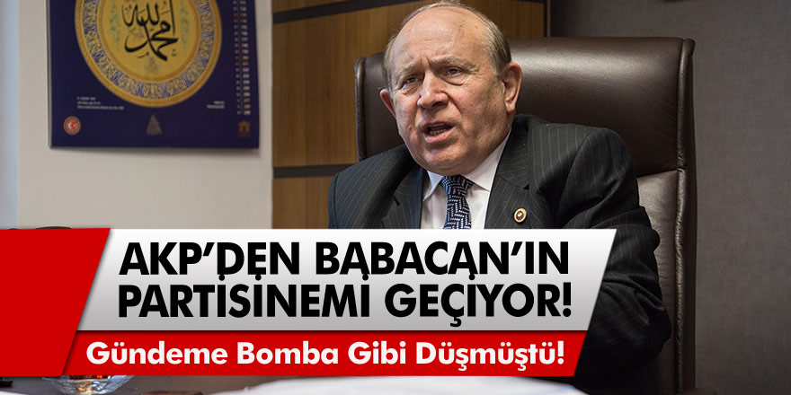 Gündeme Bomba Gibi Düşmüştü! Burhan Kuzu AKP'den ayrılıp Ali Babacan'ın DEVA Partisi'ne mi katılıyor?