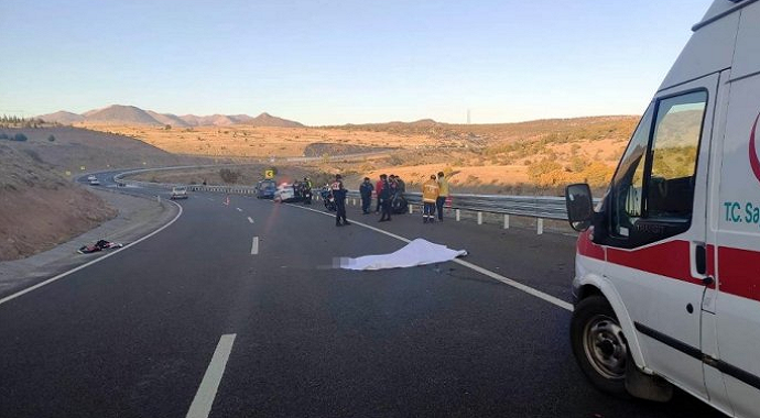Konya’nın Seydişehir İlçesinde Motosiklet Kazası!
