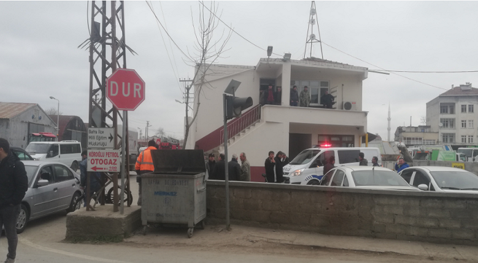 Asılsız ihbar, ekipleri alarma geçirdi