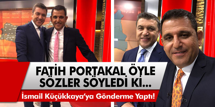 FOX TV'den sürpriz bir kararla ayrılan Fatih Portakal öyle sözler söyledi ki... İsmail Küçükkaya'ya gönderme mi yaptı