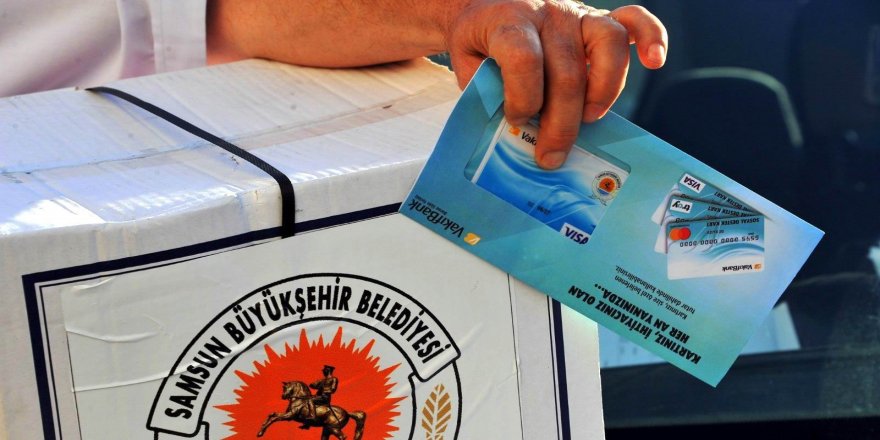 Samsun Büyükşehir Belediyesi'nden ihtiyaç sahiplerine yardım eli