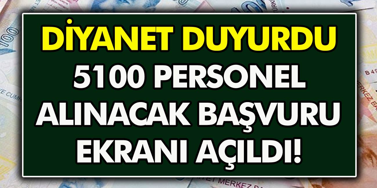 Diyanet İşleri Başkanlığı'ndan müjdeli haber. En az lise mezunu personel alınacak