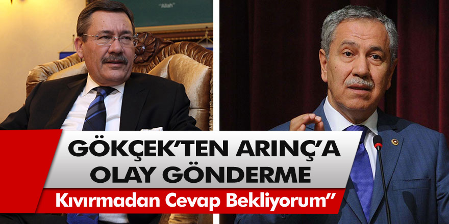 Melih Gökçek'ten Bülent Arınç'a çok sert sözler! AKP'de 5 yıllık kriz!