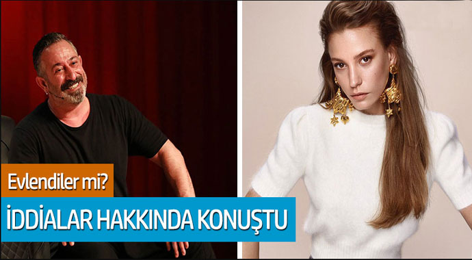 Serenay Sarıkaya ile Cem Yılmaz evlendi mi? İddialar hakkında konuştu