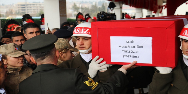 Şehit Mustafa Ertürk Son Yolculuğuna Uğurlandı