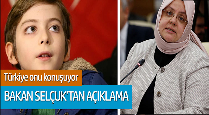 Bakan Zehra Zümrüt Selçuk'tan Atakan Kayalar için sağduyu çağrısı