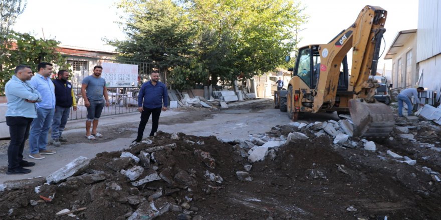 Manisa Turgutlu’da çalışmalar yerinde incelendi