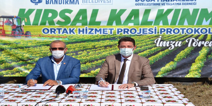 Balıkesir'de Boş tarlalar dar gelirli vatandaşlara umut olacak