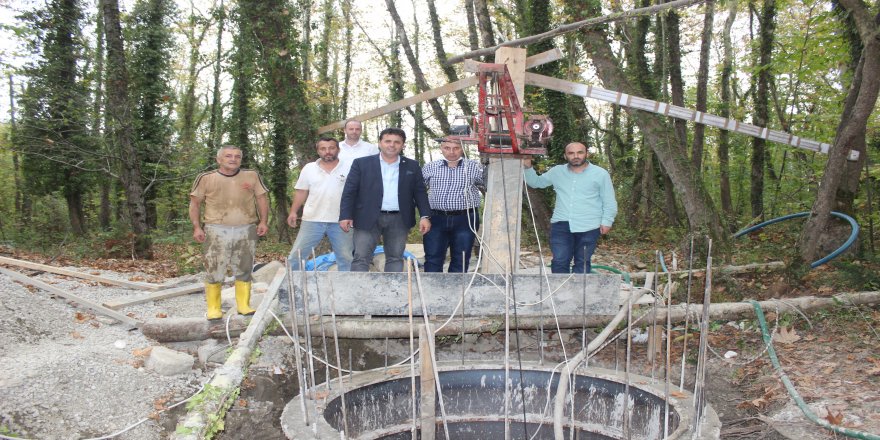 Sinop Türkeli’de içme suyu potansiyeli artıyor