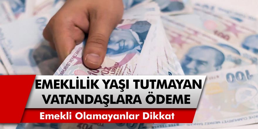 Emekli Olamayanlar Dikkat: SGK, Emeklilik Yaşı Tutmayan Vatandaşlara Toplu Ödeme Yapacak!