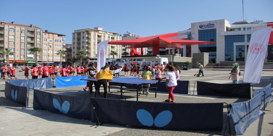 Samsun Canik’te 'Her Yerde Spor Herkes İçin Spor' etkinlikleri başladı