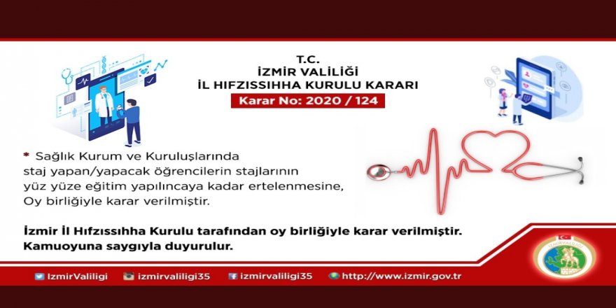 İzmir'de toplantı sonrası koronavirüs salgınına karşı yeni kararlar