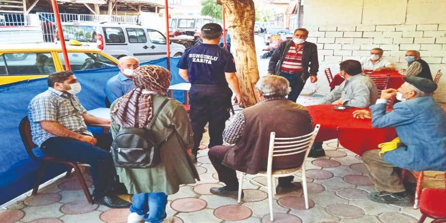 Çorum'da pandemi denetimi