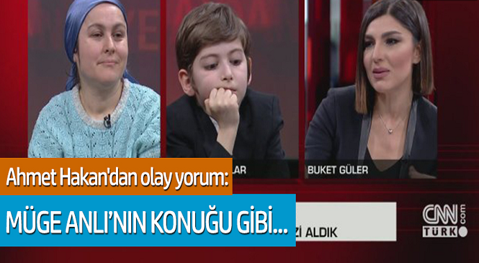 Ahmet Hakan'dan olay yorum: Müge Anlı'nın konuğu gibi...