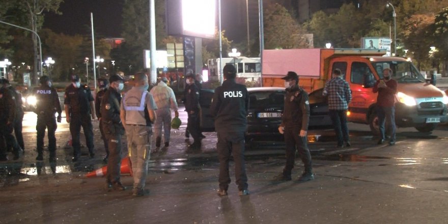 Başkent'te kadın sürücü ortalığı birbirine kattı: 3 yaralı