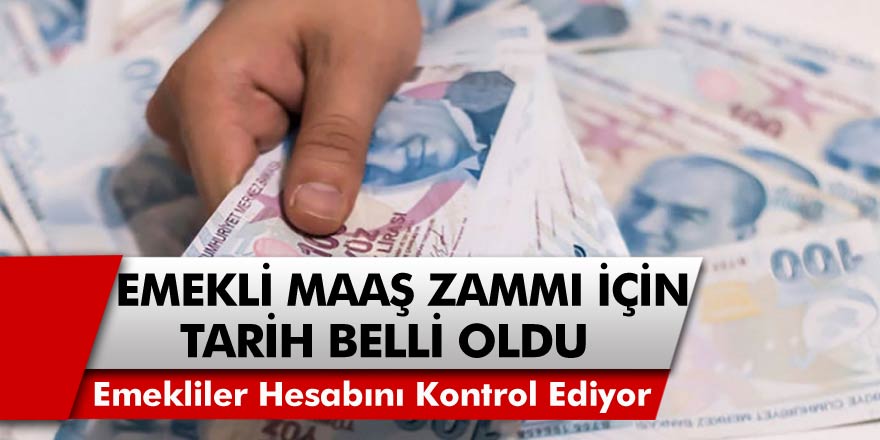 Haberi Duyan Hesabını Kontrol Ediyor: Emekli Maaş Zammı İçin Tarih Belli Oldu, 2021 Emekli Maaş Zammı Ne Kadar?
