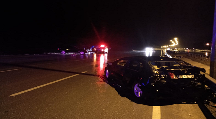 Samsun’da trafik kazası: 4 yaralı