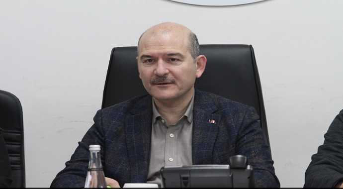 İçişleri Bakanı Süleyman Soylu, depremin yaşandığı Elazığ’a tekrar geldi