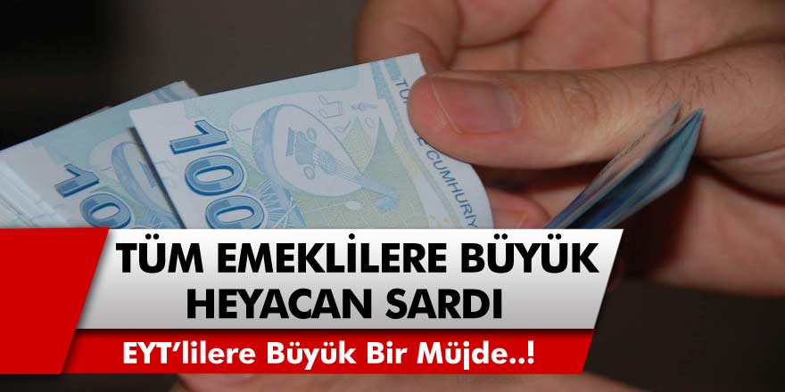 EYT’de Son Dakika Gelişmesi! Yaşa Takılanlar da Artık Emekli Olabilecek! EYT’lilere Öyle Bir Müjde Geldi Ki, Tüm Emeklileri Büyük Bir Heyecan Sardı… Eyt Son Durum Ne Oldu?