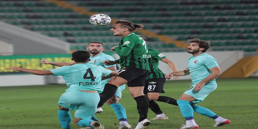 (Özet) Türkiye Futbol Federasyonu 1. Lig: Akhisarpor: 0 - Menemenspor: 0