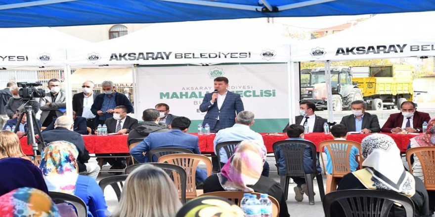 Başkan Evren Dinçer, Aratol Mahallesi sakinlerini dinledi