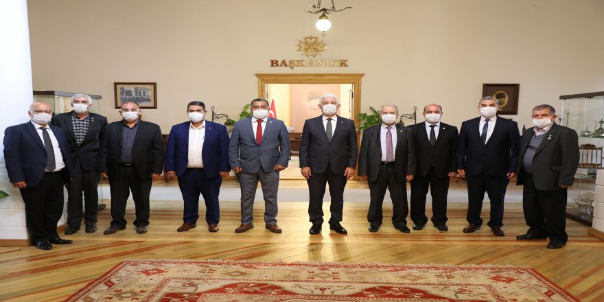 Başkan Osman Gürün’den muhtarlara, Pandemi teşekkürü