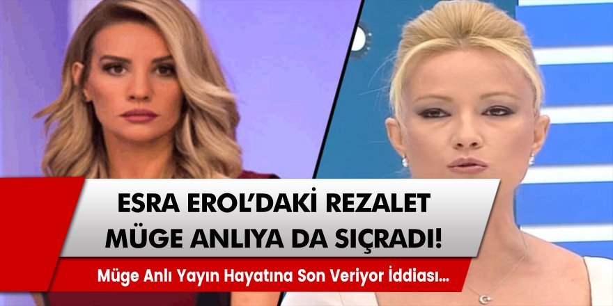 Esra Erol programında yaşanan rezillik Müge Anlı ile Tatlı Sert programına da sıçradı! Müge Anlı yayın hayatına son veriliyor... Sosyal medya karışırken kaos ortaya çıktı…