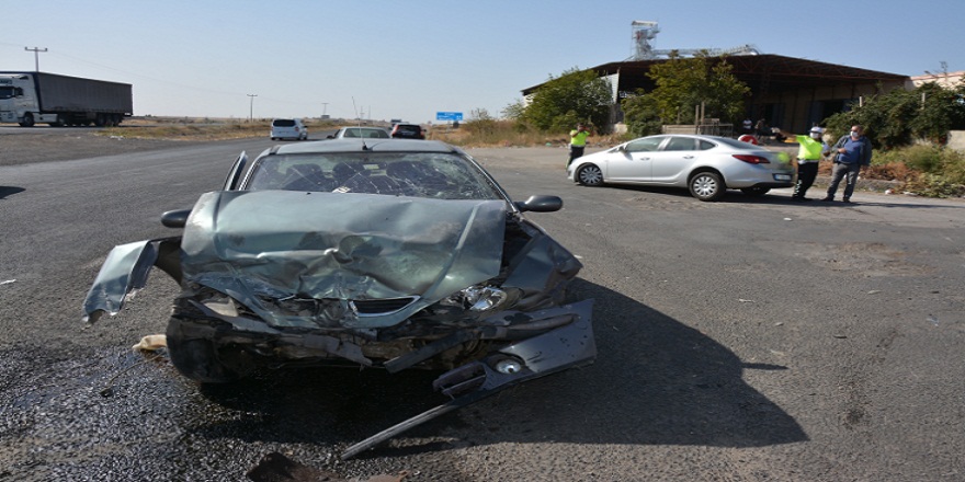 Şanlıurfa Siverek'te trafik kazası!