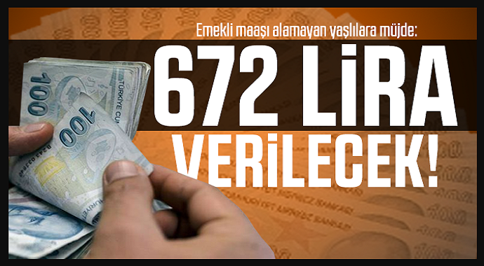 Yaşlılara müjde her ay 672 TL! İşte gerekli başvuru şartları...