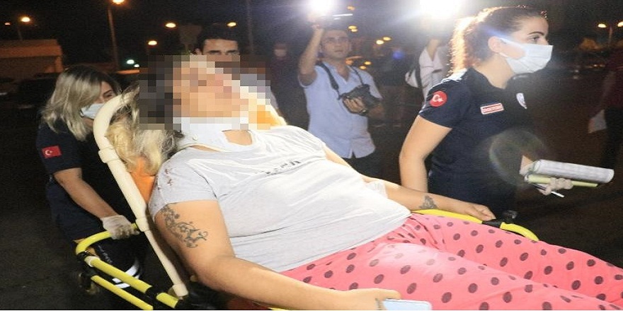 Adana'da eşi tarafından darp edilen kadın hastaneye kaldırıldı