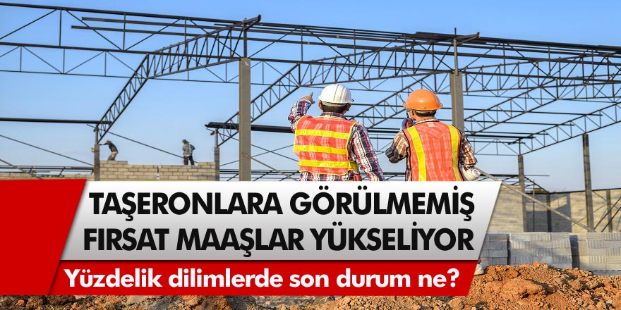 Taşeron İşçilere Görülmemiş Fırsat! Maaşlar Yükseliyor, Yükleri Azalıyor…