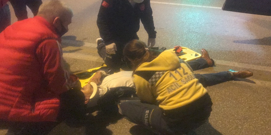 Bursa’da, vicdansız sürücü; karşıdan karşıya geçmek isteyen şahısa, çarpıp kaçtı