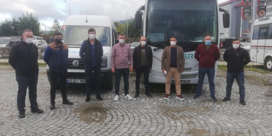 2 gün çalışan servis şoförleri, kara kara düşünüyor