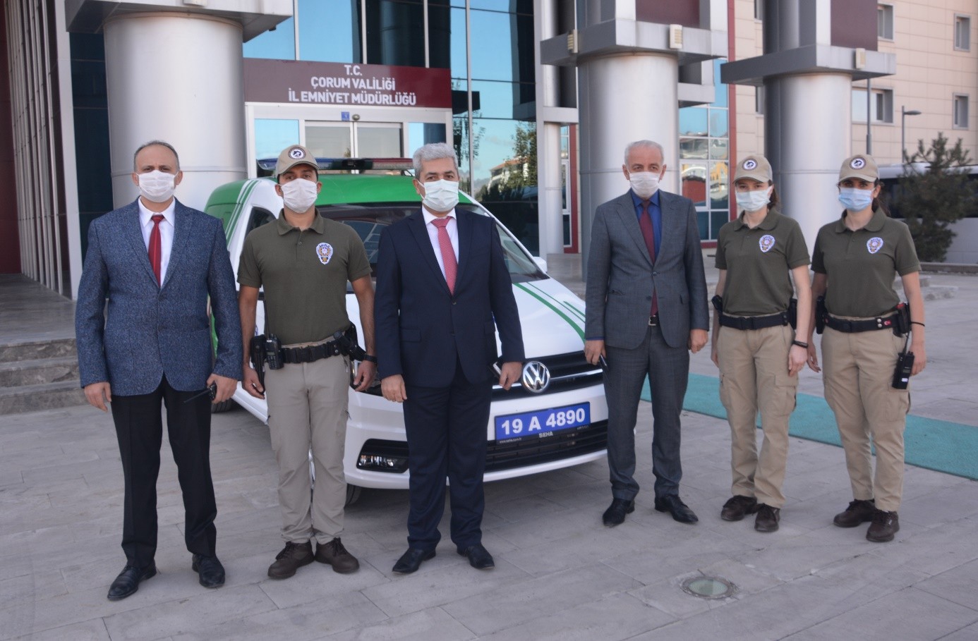 Emniyet ekipleri, Çevre, Doğa ve Hayvanları Koruma Büro Amirliği kurdu