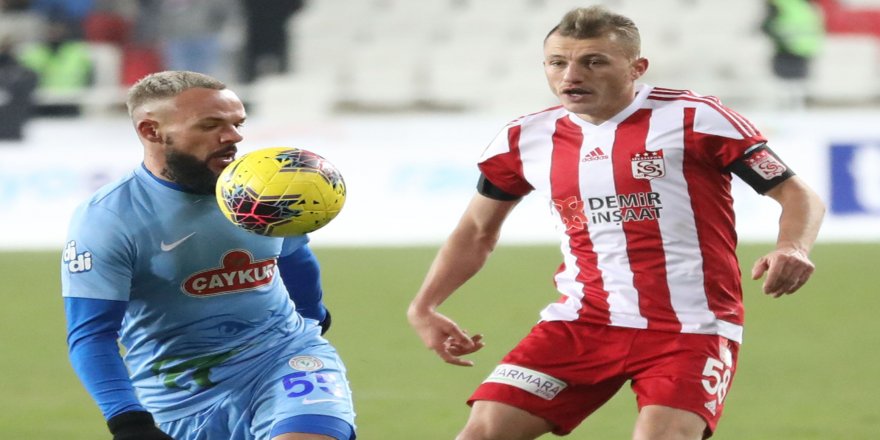 Rizespor ile Sivasspor 17. randevuda