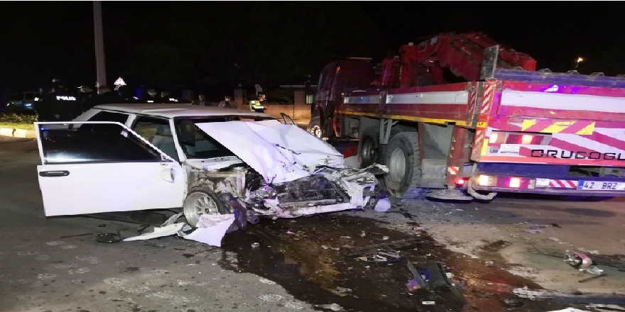 Aksaray’da polisin 'dur' ihtarına uymayan sürücü vince çarparak yaşamını yitirdi