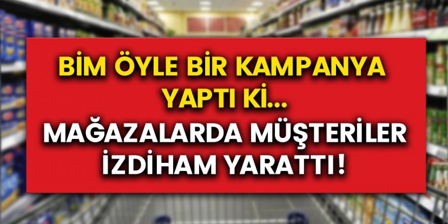 Bim Bu Sefer Diğer Marketlere Meydan Okudu! Sudan Ucuz Ürünler… BİM Aktüel Ürünler Kataloğu Yayılandı!