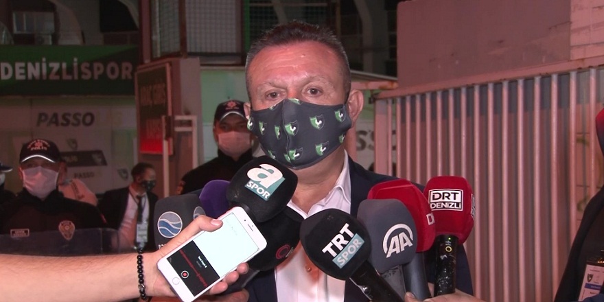 Denizlispor Başkanı Ali Çetin: “Bariz penaltı olduğunu herkes görüyor”