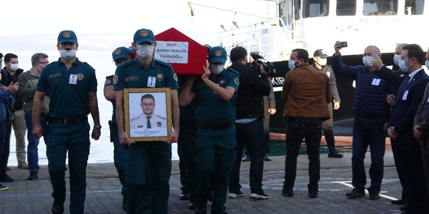 Şehit Gümrük Memuru, düzenlenen törenin ardından, memleketi Konya'ya uğurlandı