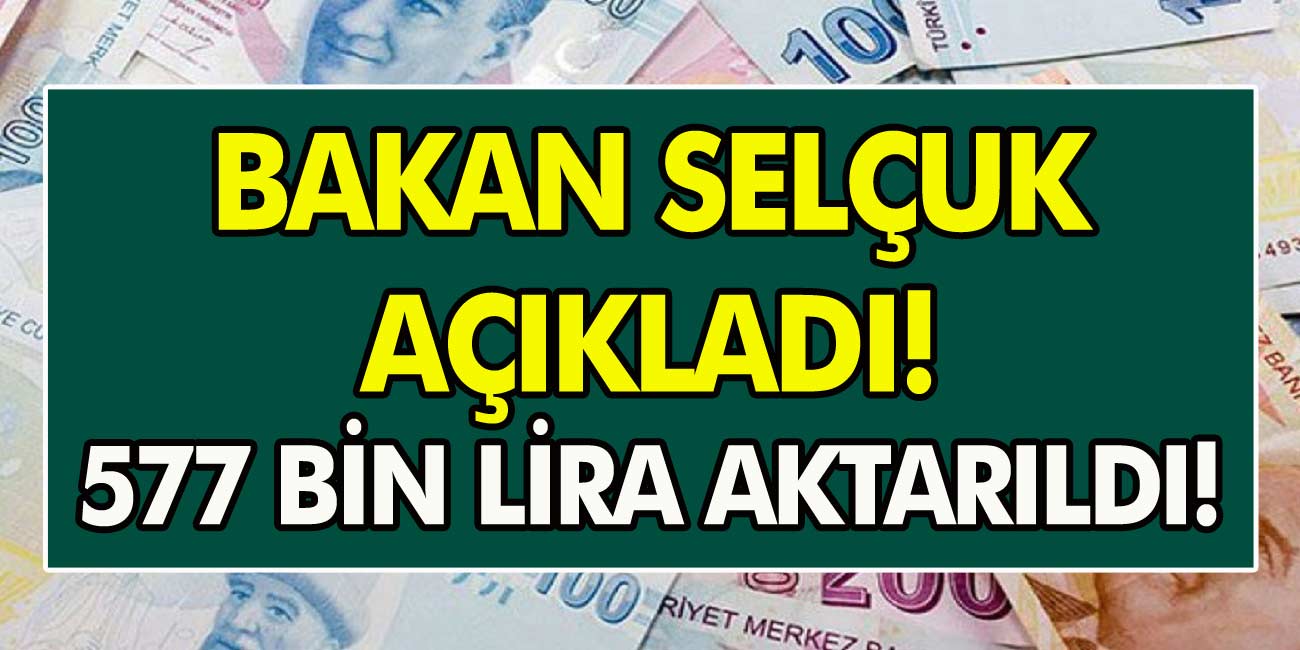 Bakan Selçuk İşyerlerine Yapılan Ödeneği Açıkladı! İşyerlerine Geçtiğimiz Sene 577 bin TL Ödenek Aktarıldı!