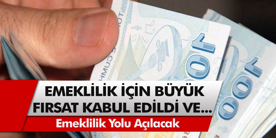 SSK-SGK ve Bağkur’lu Milyonlarca Çalışanın Emekliliği İçin Büyük Fırsat! Mecliste Kabul Edildi…