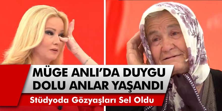 Müge Anlı’da duygu dolu anlar! 84 yaşındaki kadın konuştu, Türkiye Ağladı!