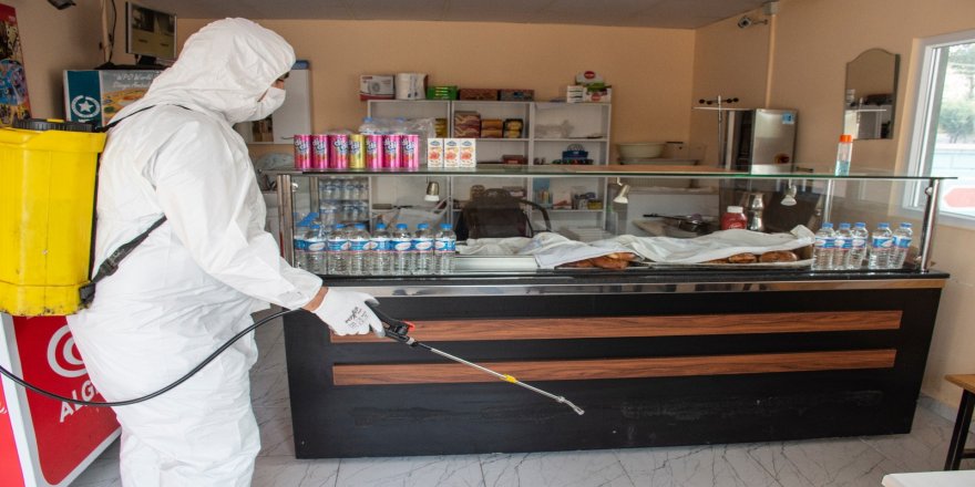 Sakarya'da okul kantinlerinde dezenfekte ve denetim çalışmaları sürüyor