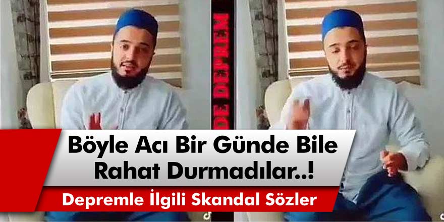 İzmir Depremi Sonrası Rahatsız Edici Paylaşımlar Devam Ediyor! Cumhuriyet Düşmanları Bu Sefer Yaşanılan Depremi Zinaya Bağladı!
