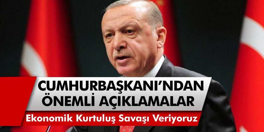 Cumhurbaşkanı Erdoğan, Van'da Önemli Açıklamalarda Bulundu! 'Yeni Bir Ekonomik Kurutuluş Savaşı Veriyoruz'